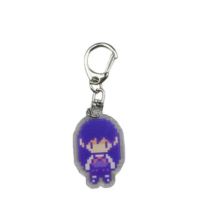 2023 New 4cm Cool And Fun Pixel Acrylic Omori Game Keychain Bag Car Keyring Anime Pendant Accessories Student Gift Kel Basil