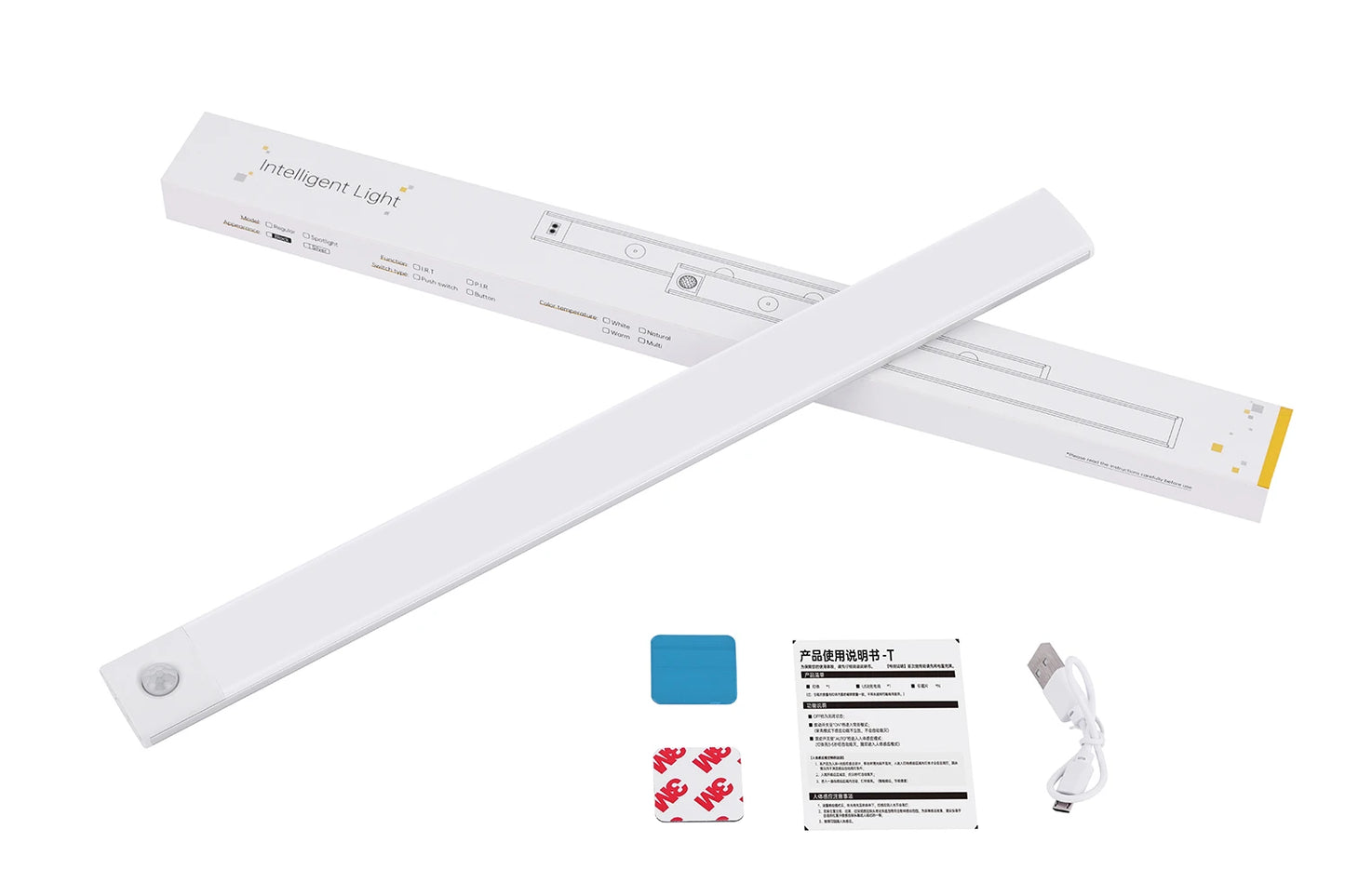 Ultra-Thin LED Motion Sensor Light - Illuminate Your Space Effortlessly! - MAGNET MARKET