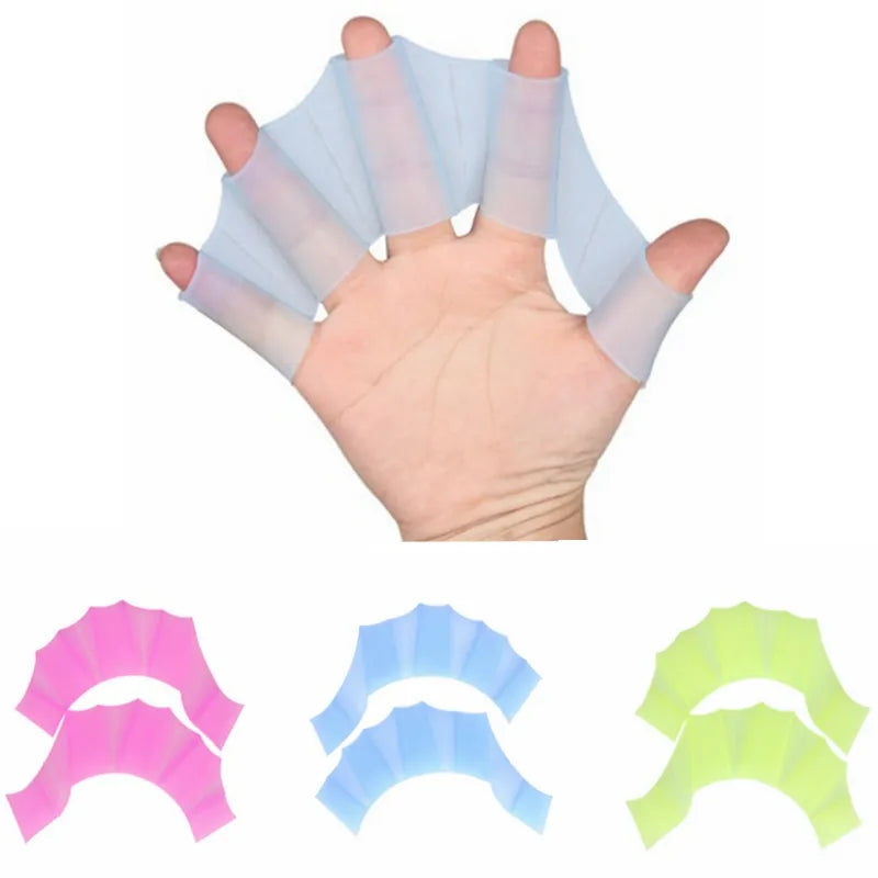 Finger webbed gloves