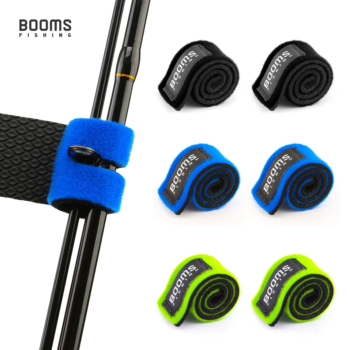 Booms Fishing RS3 Lure Fishing Rod Holder Belt Strap With Rod Tie Suspenders Wrap Fishing Tackle  Boxes Tools Box Accessories