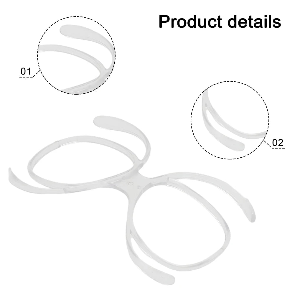 Rx Insert For Ski Motorcycle Military Glasses TR90 Fliexible & Bendable Adjustable Universal Size Winter Sports Accessories