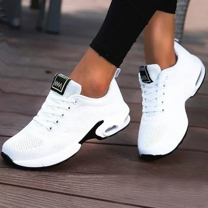 Women Running Shoes Breathable Casual Shoes Outdoor Light Weight White Tenis Sports Shoes Casual Walking Sneakers for Wamen