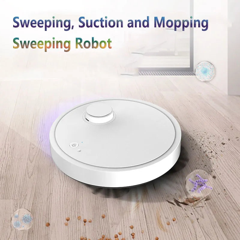 2023 3-in-1 Wet And Dry Ultra-thin Cleaning Machine Automatic Robot Vacuum Cleaner Smart Wireless Sweeping Mopping Smart Home