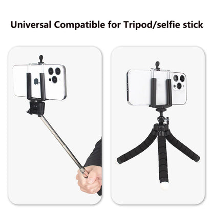 Mobile Phone Holder 1/4 Inch Smartphone Support Cell Phone Clip Universal Cellphone Iphone Stand for Tripod Mount Adapter