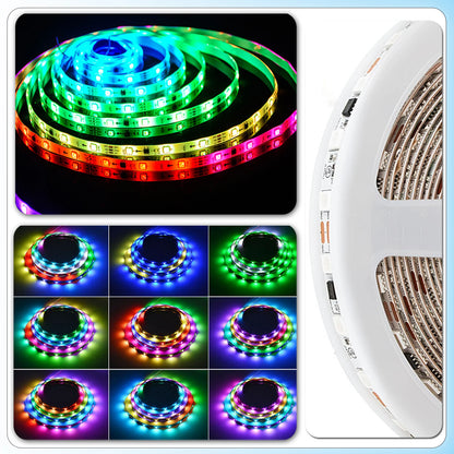 65.6FT/20M Addressable led strip lights RGBIC Dreamcolor night lights lighting magic home app control led strip for home