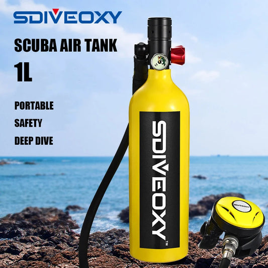 Scuba diving SDIVEOXY diving cylinder swimming supplies diving respirator diving oxygen cylinder small oxygen tank