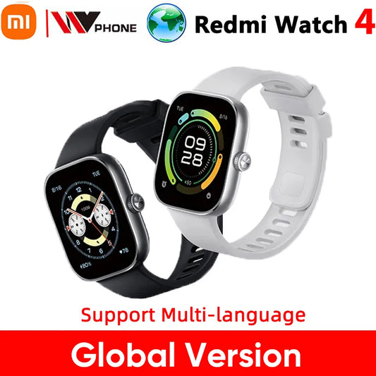 Global Version Redmi Watch 4 Ultra Large 1.97'' AMOLED Display GPS GNSS Smartwatch Bluetooth Phone Call Smart Sleep Monitoring