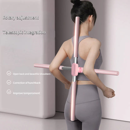 Adjustable Yoga Hunchback Corrector: Improve Posture & Flexibility! 🧘‍♀️✨