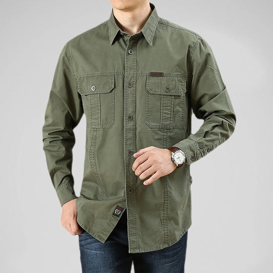 Outdoor casual long sleeve shirt