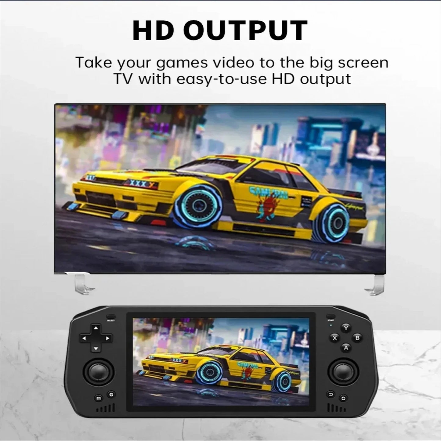 Powkiddy X28 X55 Handheld Portable Video Game Consoles 5.5 INCH Retro Playe Google Store Android 11 PS2 512G PSP Birthday Gifts