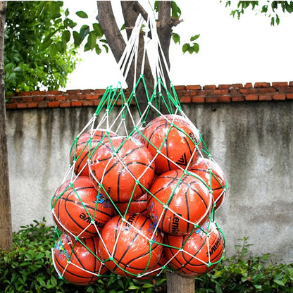 Portable Nylon Sports Ball Bag: Carry Soccer, Basketball, Volleyball & More! ⚽🏀🏐