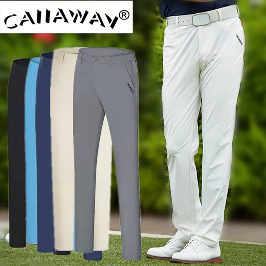 CAIIAWAV Golf pants summer men's quick-dry sports pants GOLF pants clothing