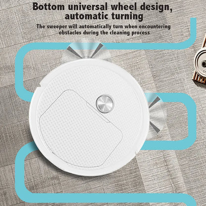 3 In 1 Smart Sweeping Robot Home Mini Sweeper Sweeping and Vacuuming Wireless Vacuum Cleaner Sweeping Robots For Home Use