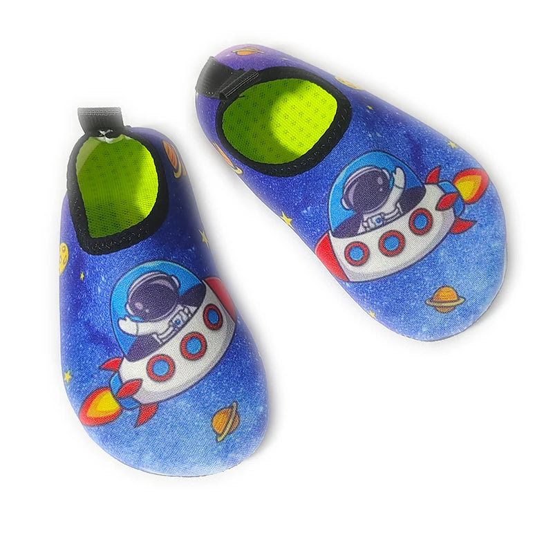 Kids Cartoon Beach Barefoot Quick-Dry Wading Aqua Shoes Boys Soft Diving Bathroom Shoes Girls Yoga Socks Beach Yoga Socks 20-32#