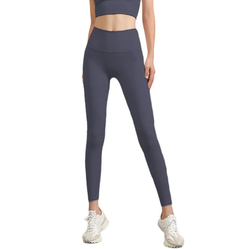 AthleisurePro Double-Sided Brushed High-Waisted Yoga Pants: Style and Performance - MAGNET MARKET