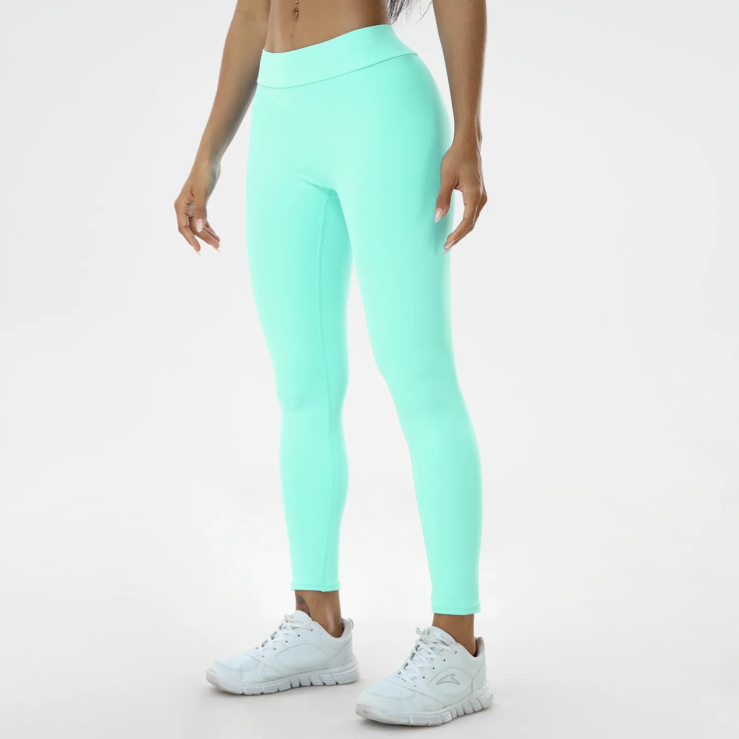 FemmeFit Seamless High-Waist Leggings: Elevate Your Workout Style - MAGNET MARKET