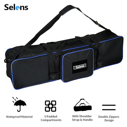 Selens Photography Equipment Camera Bag 72cm/105cm Waterproof Carrying Case With Padded For Photo Studio Lights Stand Tripod Bag