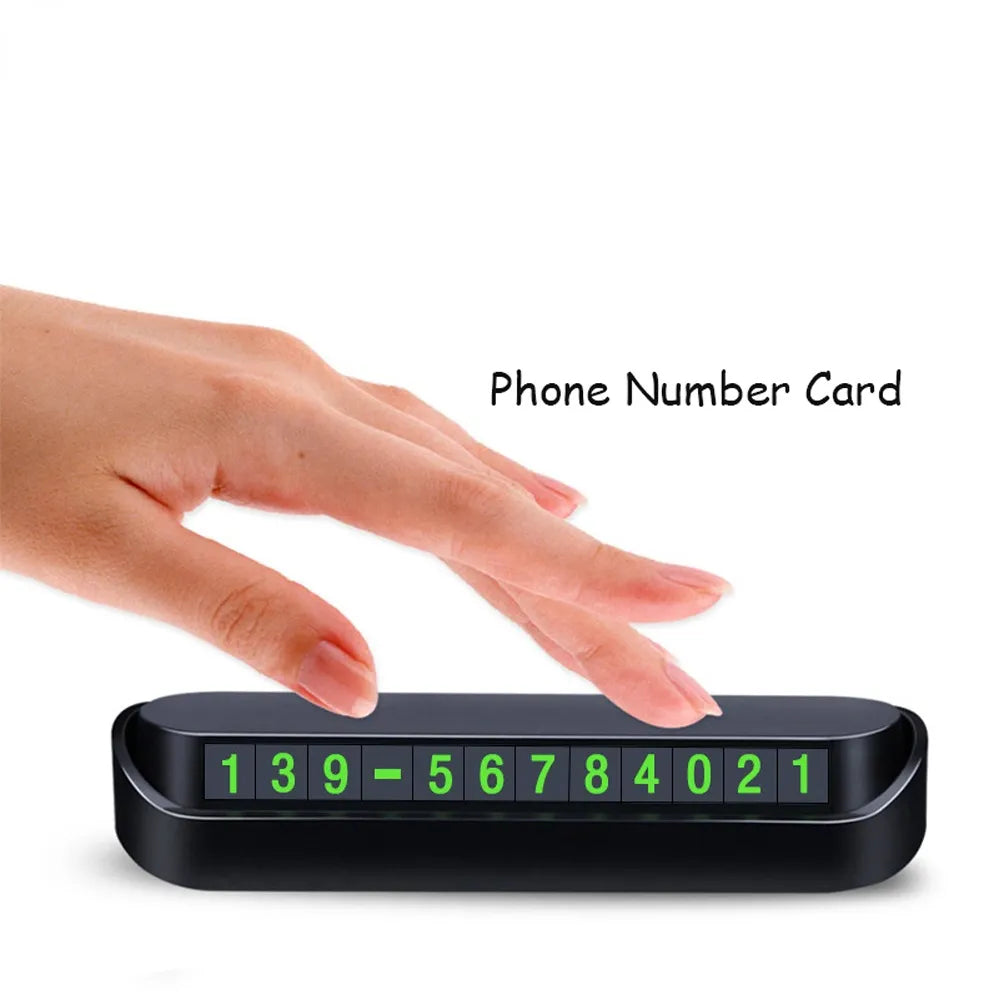 Car Phone Number Card: Hassle-Free Parking Identification - MAGNET MARKET