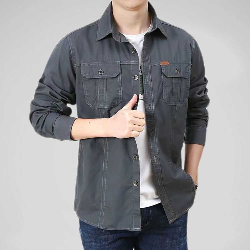 Outdoor casual long sleeve shirt