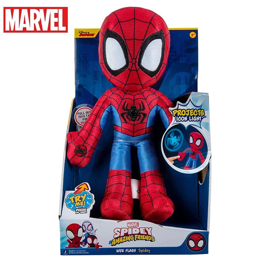 30cm Marvel Spiderman Plush Toy Soft Stuffed Cartoon Stuffeds Dolles Large Plushs Boy Cloth Dolls Pillow Kids Christmas Gift