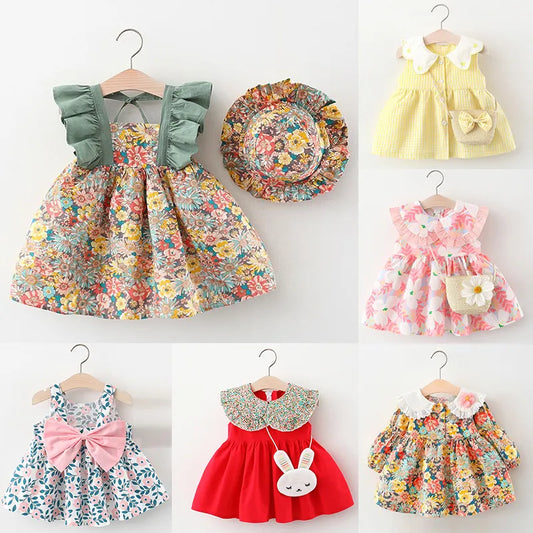 Adorable Beach Princess Dress: Summer Fashion for Your Baby Girl