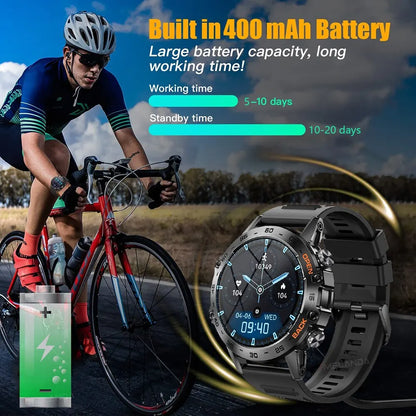 Xiaomi 1.39" Bluetooth Call Smart Watch Men Outdoor Sports Fitness Heart Rate Health Monitoring Smartwatch for Android IOS Phone