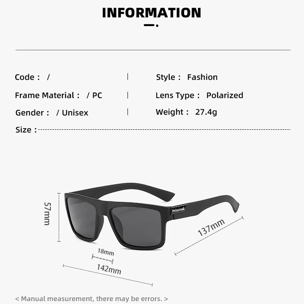 Ultimate UV400 Polarized Men's Sunglasses - Your Stylish Performance Companion - MAGNET MARKET