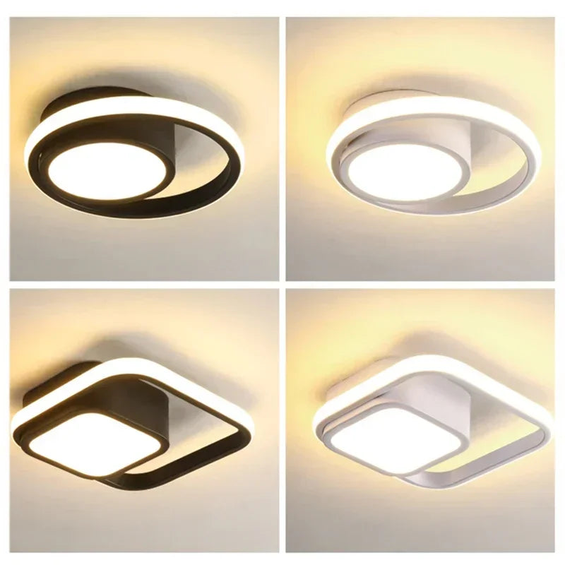 LED Aisle Ceiling Light Body Sensor Ceiling Lamp 36W 32W Bacony Entryway Closet Cloakroom Led Ceiling Lighting Fixtures Lustre