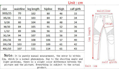 Outdoor four seasons motorcycle wear-resistant casual jeans anti-fall pants off-road riding protection elastic pants - MAGNET MARKET