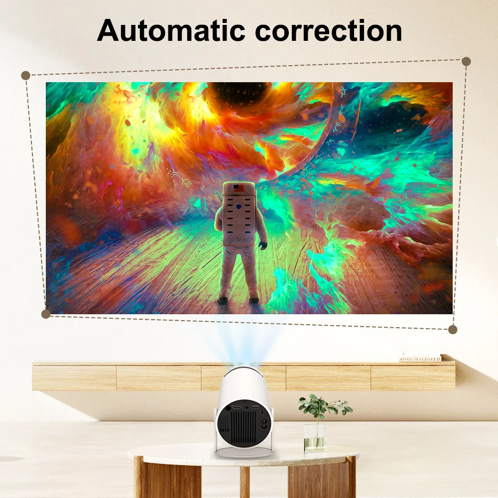 Thundeal HY300 Android Wi-Fi Smart Portable Projector: HD Visuals Anywhere - MAGNET MARKET